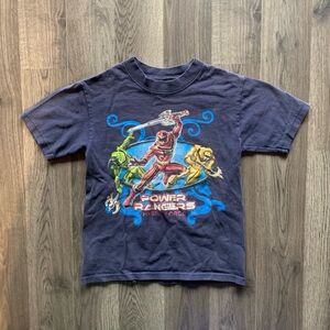 Vintage 2000s Toddler Power Rangers Mystic Force Cartoon Promo Shirt Size 4/5
